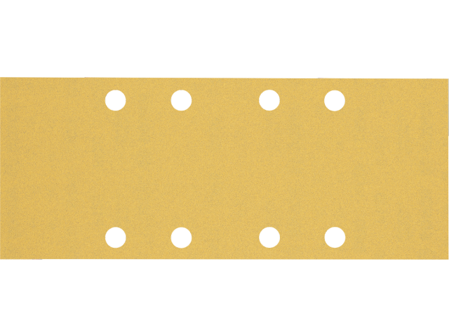 Brusni papir EXPERT Bosch z 8 luknjami za vibracijske brusilnike, Dimenzije: 93x230mm, Zrnatost: 120, 2608900836